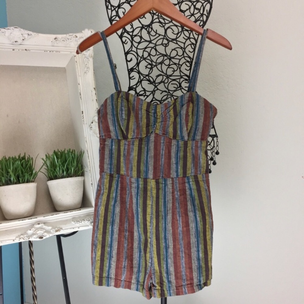 Striped Romper